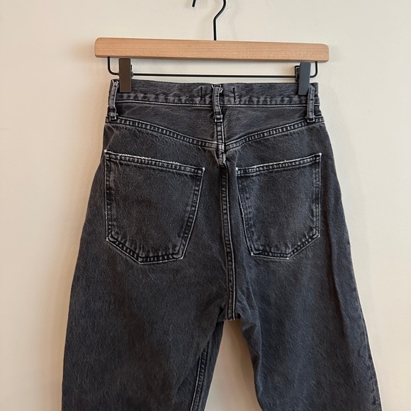 AGOLDE High Rise 90s Pinch Jeans - Black- Size 23 - Picture 13 of 14